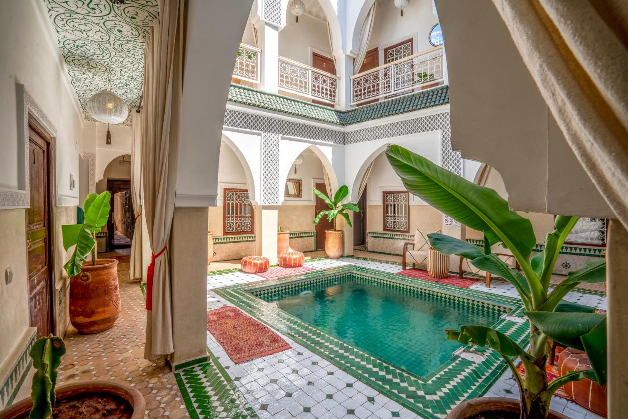 Riad Les Cornes De Gazelle Марракеш Экстерьер фото