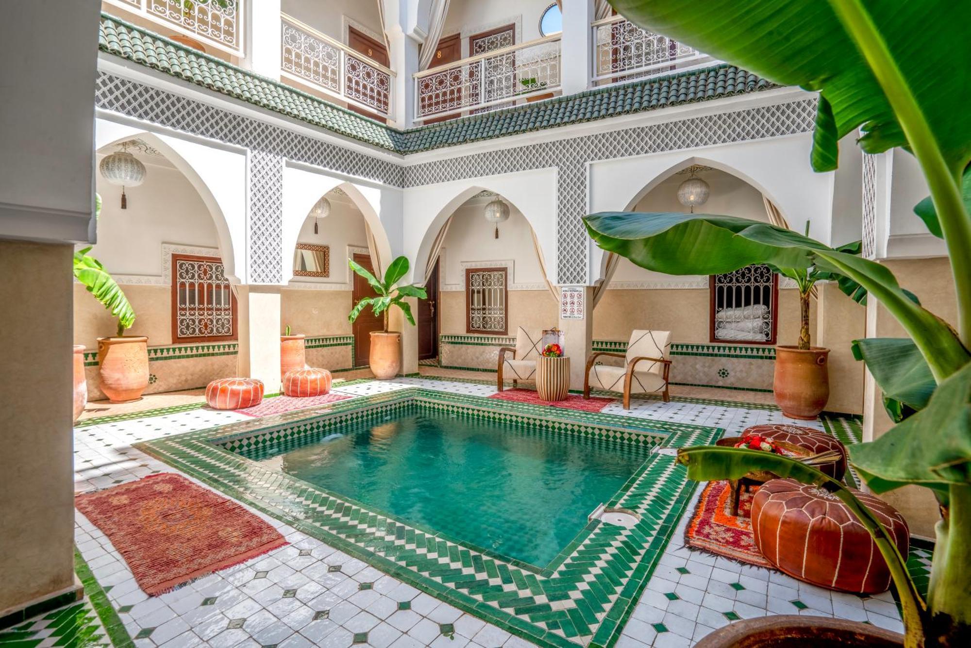 Riad Les Cornes De Gazelle Марракеш Экстерьер фото